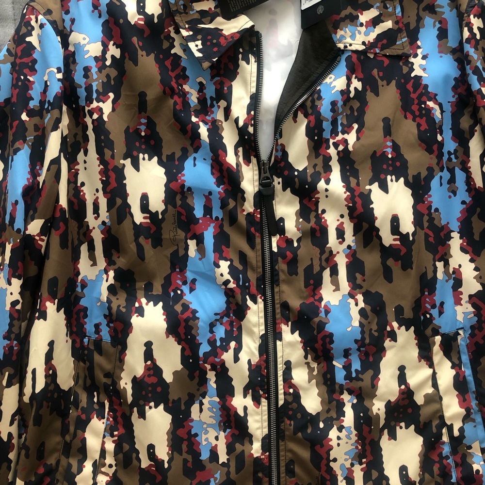 Roberto Cavalli wind break jacket
